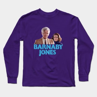 Barnaby Jones - Buddy Ebsen, Lee Meriwether - 70s Cop Show Long Sleeve T-Shirt